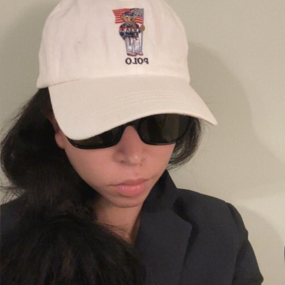 White polo ralph lauren hat - Picture 3 of 6